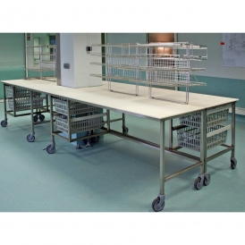 Zone de conditionnement Table de conditionnement